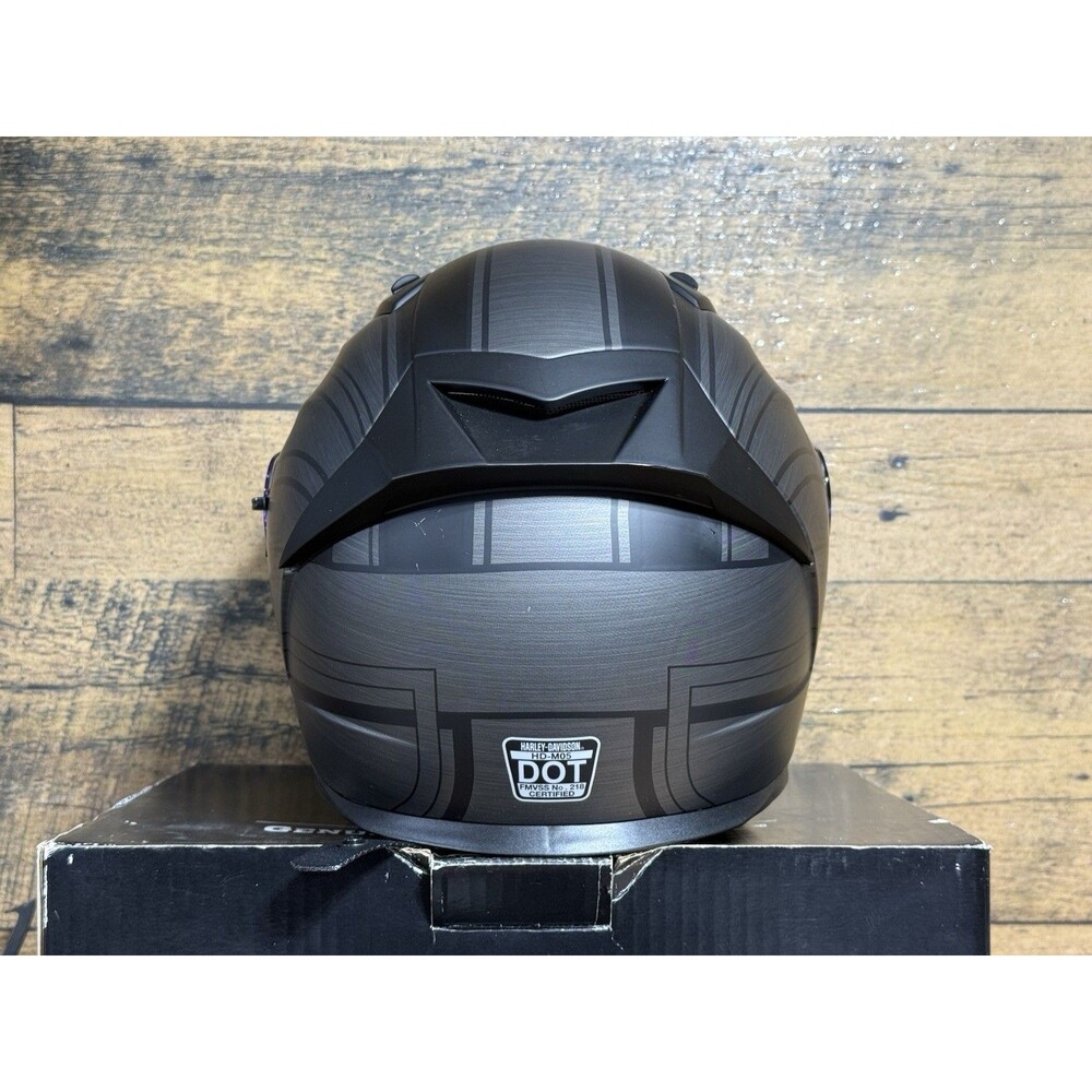 HD Harley Davidson HD M05 full face helmet S metallic Graphic Excellent! - Picture 5 of 16